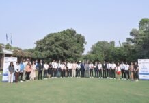 स्वीडन रवाना होने से पूर्व भारतीय स्पेशल ओलंपिक्स फुटबॉल टीम का भव्य सम्मान एवं विदाई समारोह