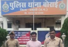 व्हाट्सऐप स्टेटस पर अभद्र टिप्पणी करना पड़ा भारी, बोराई पुलिस ने भेजा जेल