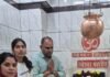 भाजपा प्रदेश उपाध्यक्ष रंजना साहू ने रुद्रेश्वर महादेव मंदिर में किया जलाभिषेक, धमतरी की खुशहाली की कामना