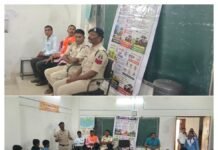 भोथापारा हाईस्कूल में पुलिस की पाठशाला, साइबर अपराध से लेकर सड़क सुरक्षा तक विद्यार्थियों को किया जागरूक