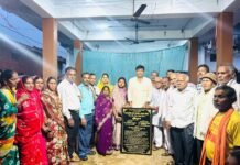 ग्राम सेमरा (डी) में विधायक निधि से स्वीकृत शेड निर्माण का भूमिपूजन विधायक ओंकार साहू ने ग्रामीणों को दी विकास कार्य की सौगात