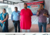 वंदेमातरम विद्यालय में बरसते पानी में हुआ सामूहिक वंदेमातरम गायन