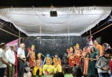 कालिका मंदिर समिति एवं शांति लोक कला मंच ने भव्यता से मनाया दशहरा महोत्सव