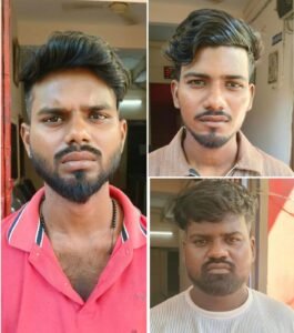 रतन कॉलोनी चाकूबाजी मामले में गिरफ्तार तीन आरोपी
