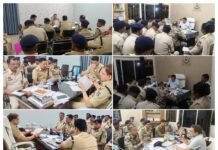 धमतरी पुलिस की अपराध समीक्षा बैठक: लंबित मामलों के त्वरित निराकरण और गुणवत्तापूर्ण विवेचना पर जोर