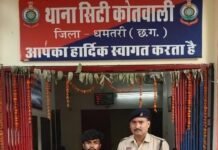 धमतरी में आधी रात हथियार लेकर निकले 15 से 20 युवक, मराठापारा-बांसपारा में मचाया उत्पात